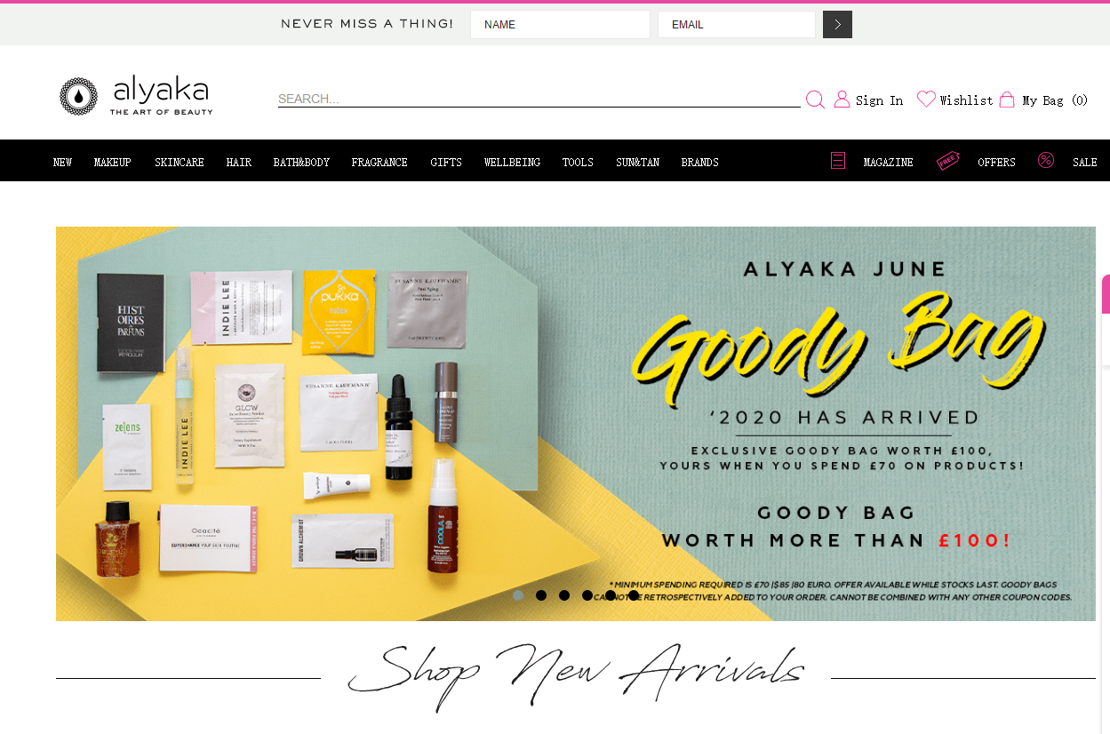 Alyaka折扣代碼2024|alyaka現618全場美妝最高滿£450享額外75折促銷可直郵